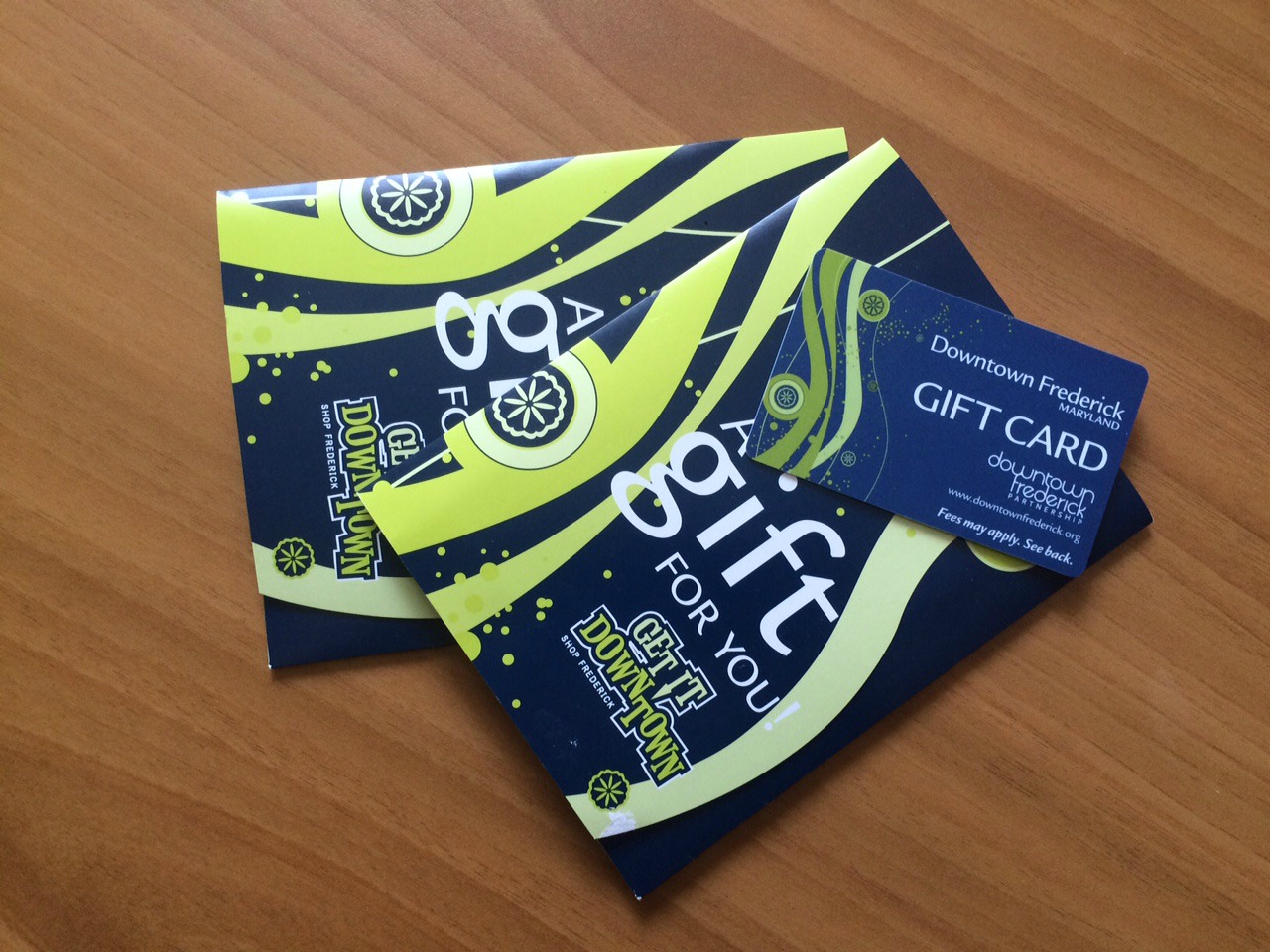 We're giving away a Downtown Frederick Gift Card on May 28, 2015!