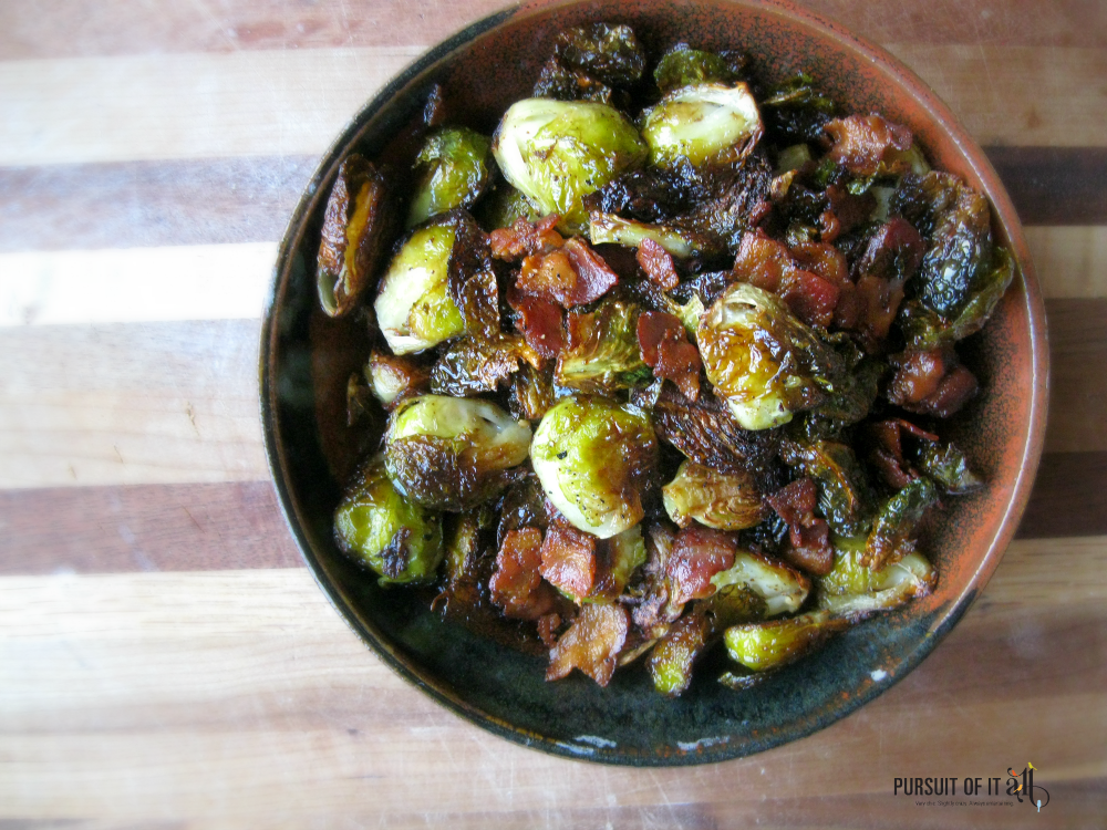 Roasted Brussels Sprouts And Bacon
