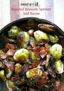 Roasted Brussels Sprouts And Bacon