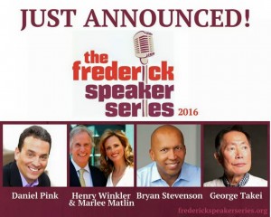 2016 Season of Frederick Speaker Series