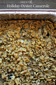 Holiday Oyster Casserole: perfect addition to any holiday spread!