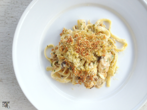 Homemade Turkey Tetrazzini is a delicious way to use up leftover turkey (try making it with chicken, too)!