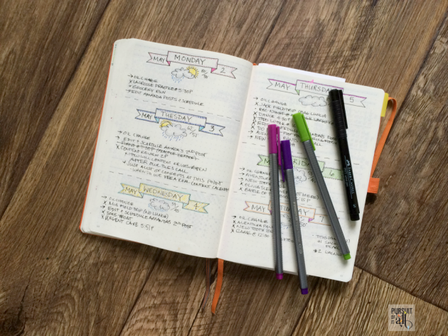 What's A Bullet Journal? - Pursuit of it All