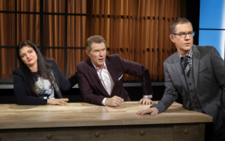 Judges on the Food Network show "Chopped."