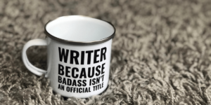writer because mug